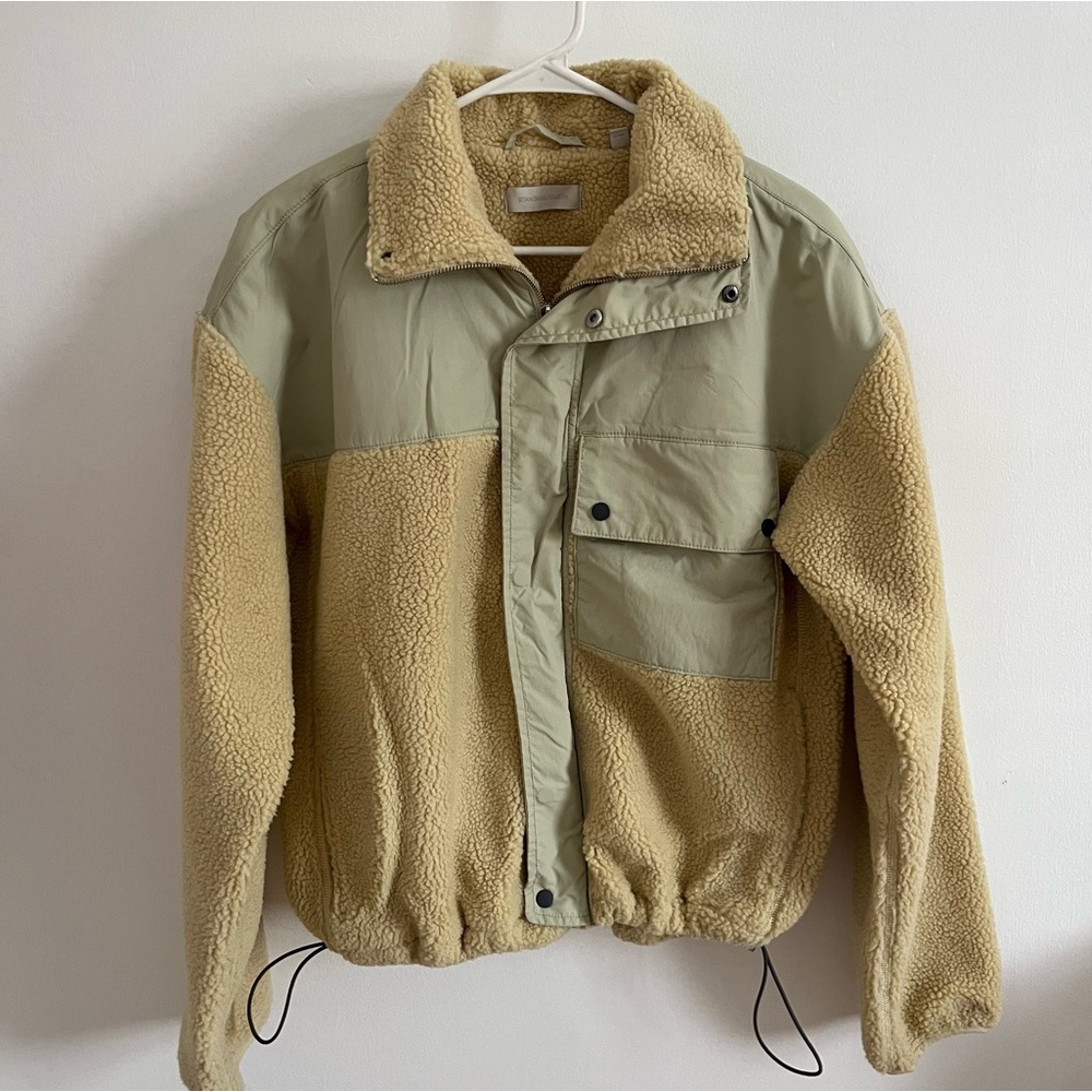 Urban Outfitters Sherpa/Nylon Jacket